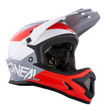 Фото Шлем велосипедный O'Neal BACKFLIP Helmet BUNGARRA 2.0, red/gray/white, 0500-524