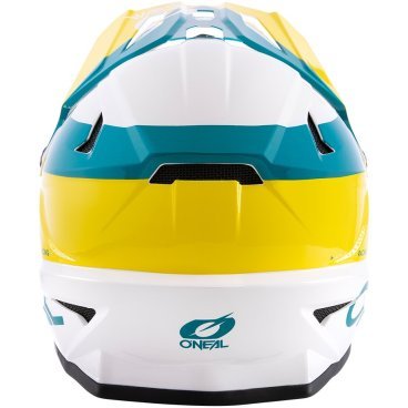 Шлем велосипедный O'Neal BACKFLIP Helmet BUNGARRA 2.0, white/green/yellow, 0500-513