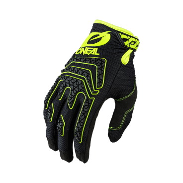 Велоперчатки O'Neal SNIPER ELITE Glove, black/neon yellow, 0366-430