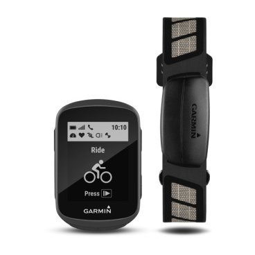 Фото Велокомпьютер Garmin Edge 130 Bundle, 16 функций, беспроводной, черный, 010-01913-06