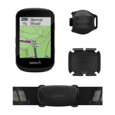 Велокомпьютер Garmin Edge 530 Performance Bundle, GPS, беспроводной, черный,  010-02060-11