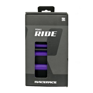 Педали велосипедные Race Face Ride, фиолетовый, PD20RIDPUR