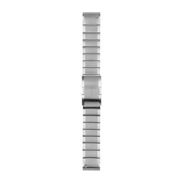 Ремешок сменный для спортивных часов Garmin QuickFit, 22mm, металл, светло-серый, 010-12496-20