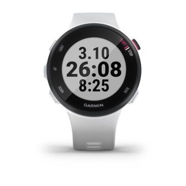 Часы спортивные Garmin Forerunner 45, GPS, Small, EU, White, 010-02156-10