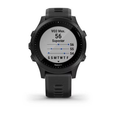 Смарт-часы Garmin Forerunner 945, GPS, Wi-Fi, EMEA, Black, 010-02063-01