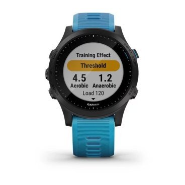 Смарт-часы Garmin Forerunner 945, GPS, Wi-Fi, EMEA, Bundle, Blue, 10-02063-11