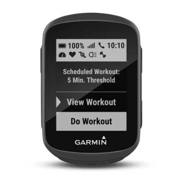 Велокомпьютер Garmin Edge 130 Plus, GPS, беспроводной, черный, 010-02385-01