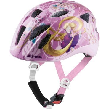 Велошлем детский Alpina Ximo Disney Disney Rapunzel 2020