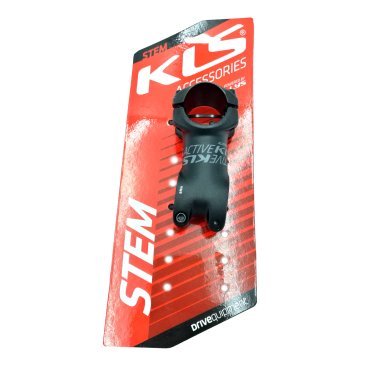 Вынос руля велосипедный KELLY'S KLS ACTIVE XC 70, 1 1/8"х 60мм х 31,8мм х 7˚, кованый Al 6061, матовый чёрный