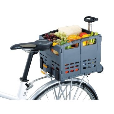 Велокорзина TOPEAK TROLLEYTOTE FOLDING MTX REAR BASKET, на багажник, TB2008