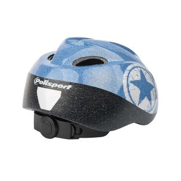 Шлем велосипедный Polisport JUNIOR JEANS, подростковый, blue/white, PLS8740400019