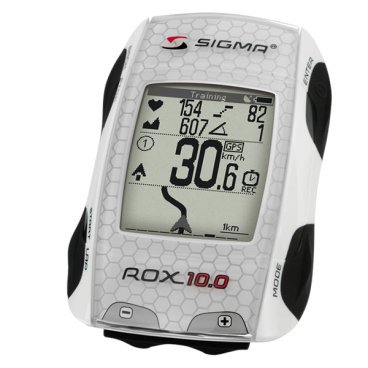 Фото Велокомпьютер SIGMA ROX GPS SET 10, беспроводной, белый, 1001