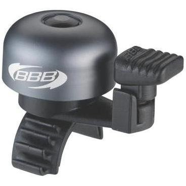 Звонок велосипедный BBB bike bell EasyFit Deluxe displaybox 20pcs, черно-серый, BBB-14D