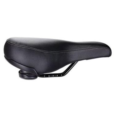 Седло велосипедное BBB saddle SoftShape Upright, 220x265mm, черный, BSD-127