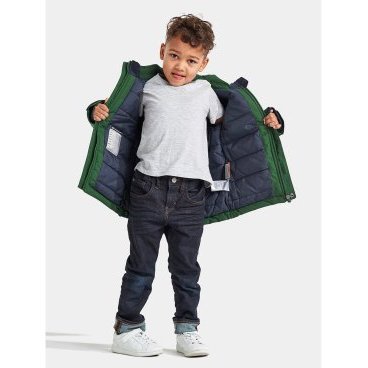 Куртка детская Didriksons KURE KIDS PARKA, 423 зеленый лист, 503380