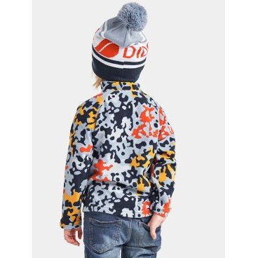 Куртка детская Didriksons MONTE PR KID'S MICROFLEECE JKT, 955 блики на воде, 503535