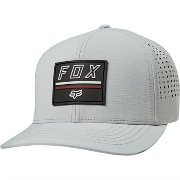 Бейсболка велосипедная FOX Serene Flexfit Hat Grey/Black, 24955-035-S/M