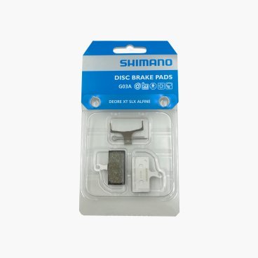Тормозные колодки Shimano G03A, для дисковых тормозов, смола, пара, Y8LV98010