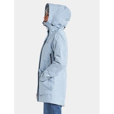 Куртка женская Didriksons FRIDA WNS PARKA, 385 голубое облако, 503170