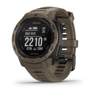 Смарт-часы Garmin Instinct Tactical, GPS, Watch, WW, Coyote Tan, 010-02064-71