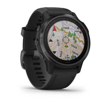 Garmin fenix 6S Pro GPS Watch EMEA Black w Black Band 010 02159 14 Vamvelosiped.ru