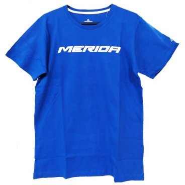 Футболка велосипедная MERIDA T-Shirt, Dark Blue, короткий рукав ,2287013486