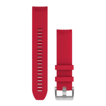Ремешок Garmin, для MARQ, QuickFit, 22мм, Silicone Strap, Plasma Red, 010-12738-17