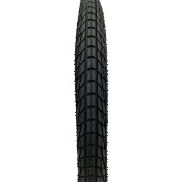 Покрышка велосипедная Kenda ''KONTAKT' K-841,16''x1.75, полуслик, черный, 526619