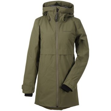 Купить Куртка женская DIDRIKSONS HELLE WNS PARKA, 384 зелёный туман, 503169  в интернет магазине вамвелосипед.рф - Vamvelosiped.ru