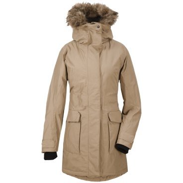 Купить Куртка женская DIDRIKSONS MEJA WNS PARKA, 443 бежевый шторм, 503506  в интернет магазине вамвелосипед.рф - Vamvelosiped.ru