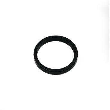 Велосипедное кольцо MESSING, под вынос 1 1/8", алюминий, черный, 5мм, 390602