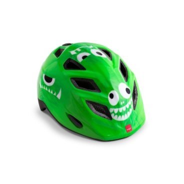 Велошлем детский Met Genio, Green Monsters Unisize