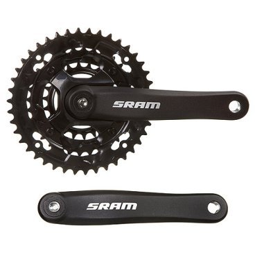 Система велосипедная SRAM FC-S200 3.0, 175мм, под квадрат, 42-32-22T, Blast Black, Х95979