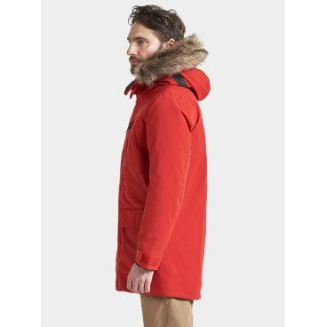 Куртка мужская Didriksons MARCO MEN'S PARKA, красная лава, 503203