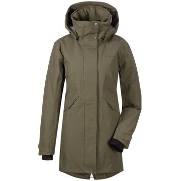 Купить Куртка женская Didriksons TANJA WNS PARKA, 384 зелёный туман, 503171  в интернет магазине вамвелосипед.рф - Vamvelosiped.ru