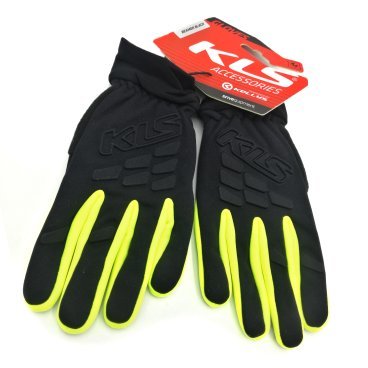 Велоперчатки KELLYS BEAMER, длинные пальцы, BLACK, 2020, KLS Beamer, winter gloves