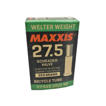 Камера Maxxis Welter Weight, 27.5x2.2/2.5, ниппель Schrader, автониппель IB75098000