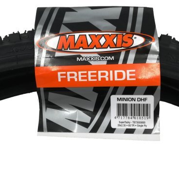 Велопокрышка Maxxis Minion Front, 26x2.35, 60TPI, wire, 42aST, черная, TB73550000