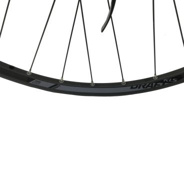 Колесо велосипедное переднее KELLY'S KLS DRAFT DSC, 28/29", двойной обод 32Н, с эксцентриком, черное