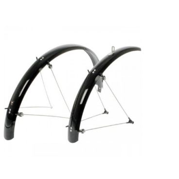 Крылья велосипедные SunnyWheel, полноразмерные для велосипедов 20'', металлопластик, комплект, SW-812FR 20'