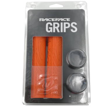 Ручки Race Face Half Nelson Lock On Grips, оранжевый, AC990061