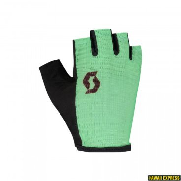 Велоперчатки SCOTT Junior Aspect Sport, короткий палец, mint green/maroon red, 275400-6457