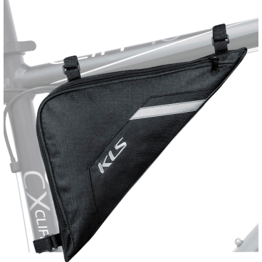 Фото Сумка велосипедная под раму KELLYS Triangle, полиэстер 600D, объём 2,5л, NKE19796