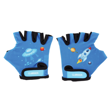 Перчатки велосипедные "GLOBBER", детские, синий, 528-100
