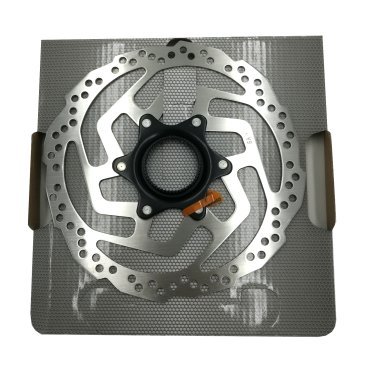 Ротор велосипедный Shimano Alivio SM-RT10M, 180мм, Center Lock, с lock ring, только для пластиковых колодок, ESMRT10M2