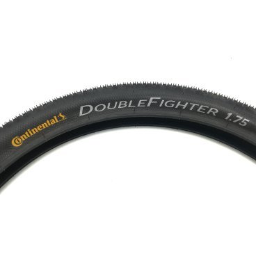 Велопокрышка Continental Double Fighter III, 20 x 1.75, 47-406, Sport – 3/180 TPI, черный, 101233