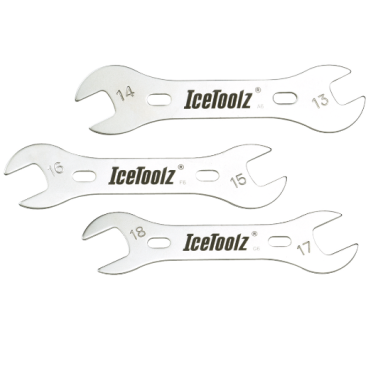Ключ конусный Ice Toolz, с рукояткой, 13/14mm+15/16mm+17/18mm, 37X3