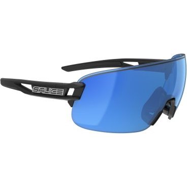 Очки велосипедные Salice, солнцезащитные, 021RWP Black/RWP Polarized Blue