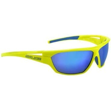 Очки велосипедные Salice, солнцезащитные, 002RW Yellow/RW Blue