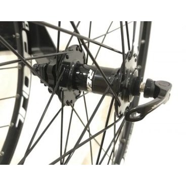 Колеса велосипедные REMERX 27,5” TOP DISC, комплект, 584x19, обод двойной, 32 спицы, под эксцентрик, RWS27b-TD